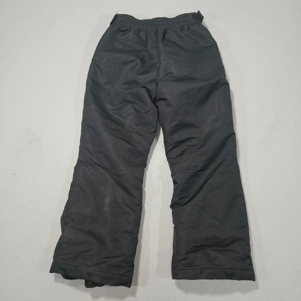 Swiss Tech Insulated Snow Pants Winter Ski Trousers Black Sz S (6-6X)